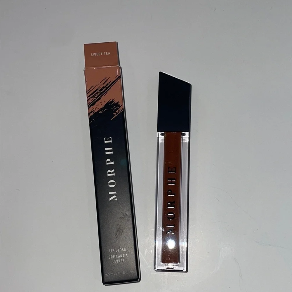 Morphe Sweet Tea Lip Gloss - Rich Brown